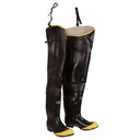 Rubber Steel-Toe Hip Boots