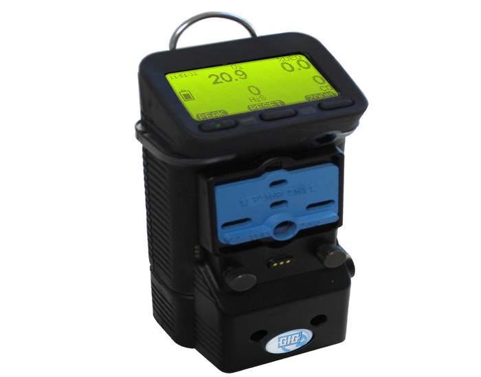 [GM-G450-11414] GfG G450 Black Portable Gas Monitor - Instrument - Alkaline w/alkaline smart pump