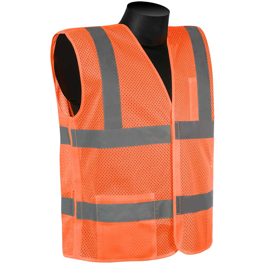 [SA-C16005F] HiVizGard™ Class 2 5-Point Breakaway Vest