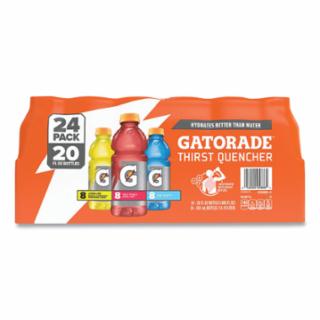 Gatorade, 20 oz Wide Mouth Bottle, Assorted, 24 Ea/Cs