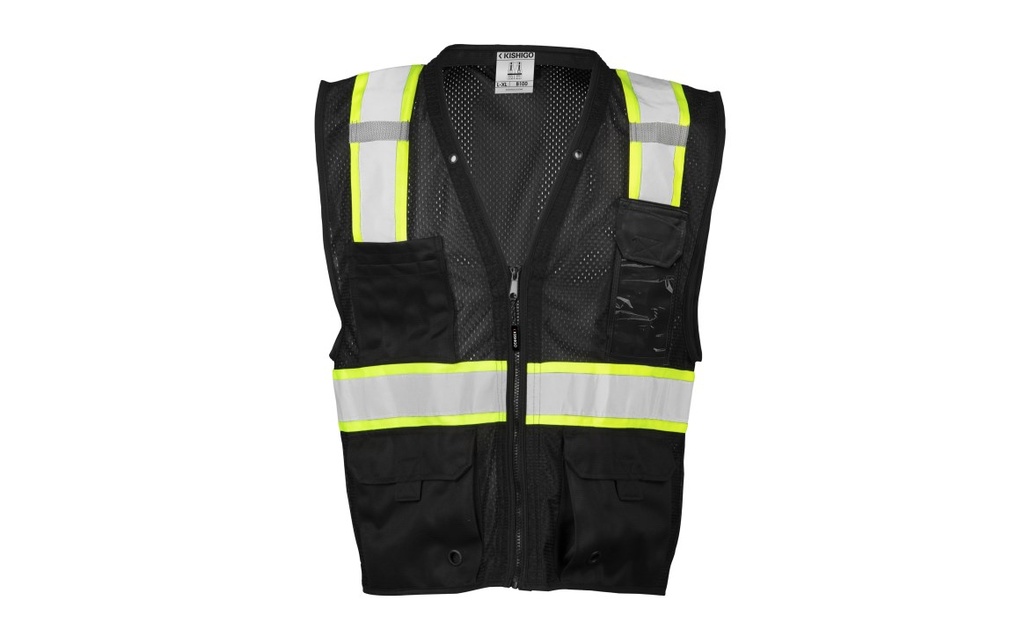 [SA-B100] Enhanced Visibility Multi Pocket Mesh Vest