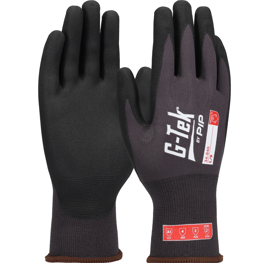 [A-34-840] G-Tek® Premium Seamless Knit Nylon/Spandex Glove