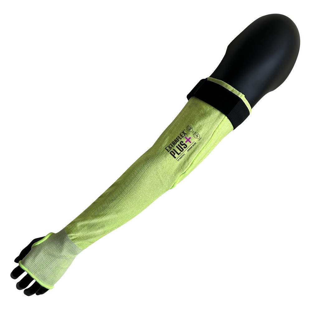 18g, 18" Hi Vis Extraflex® Plus A6 Sleeve With Thumb Hole