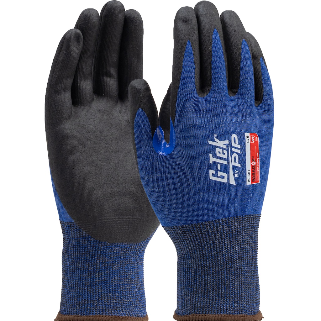 [A-16-361] G-Tek® Paradox™ Seamless Knit PolyKor® Blended Glove
