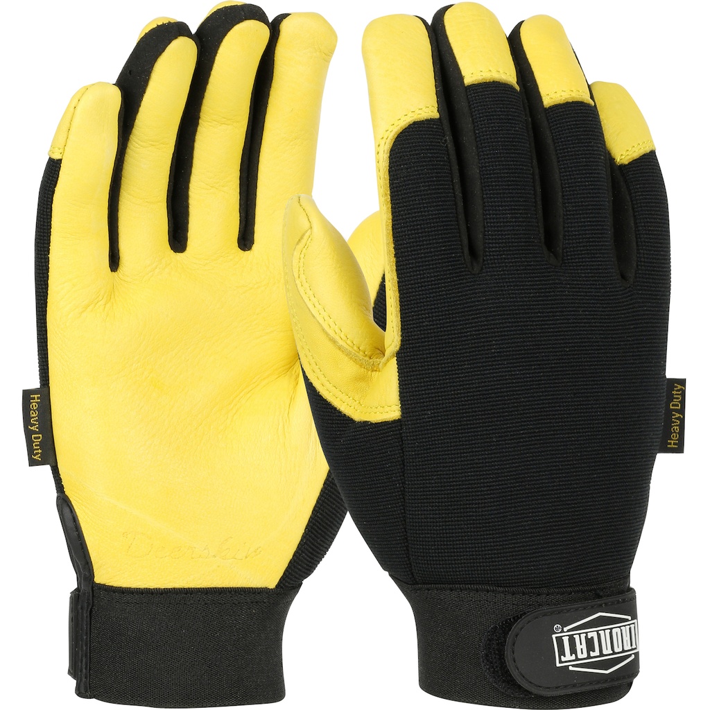 [A-86400] Ironcat Heavy Duty Grain Deerskin Gloves