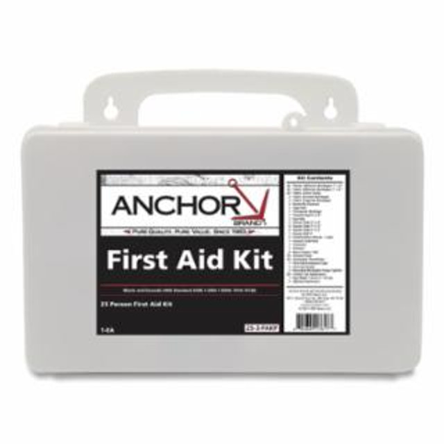 3 Shelf First Aid Cabinet, 150 Person, Metal Case, Includes 800 Pieces