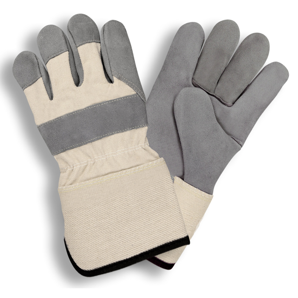 [A-7510] Tuf-Cor Leather Palm, Premium Side Split Cowhide Palm, Gauntlet Cuff