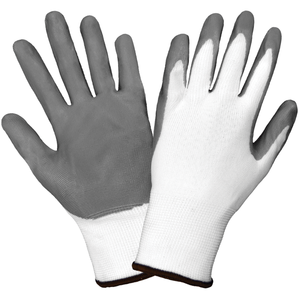 [A-550E] Economical Ultra-Light Nitrile Coated 13-Gauge Polyester Gloves
