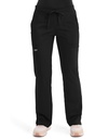 [UF-WW120] Cherokee Revolution Mid Rise Moderate Flare Drawstring Pant