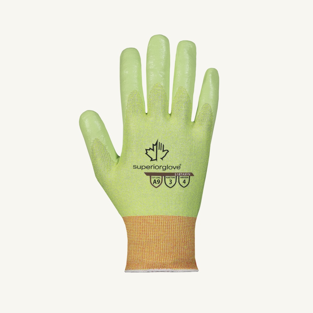 [A-S18TAXFN] TenActiv™ Dexterity® 18-Gauge ANSI A9 Foam Nitrile Coated Glove