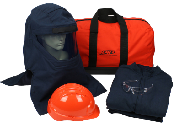 [SA-9150-540BULT] PIP® Ultralight PPE 4 Arc Flash Kit w/ Bib Overall