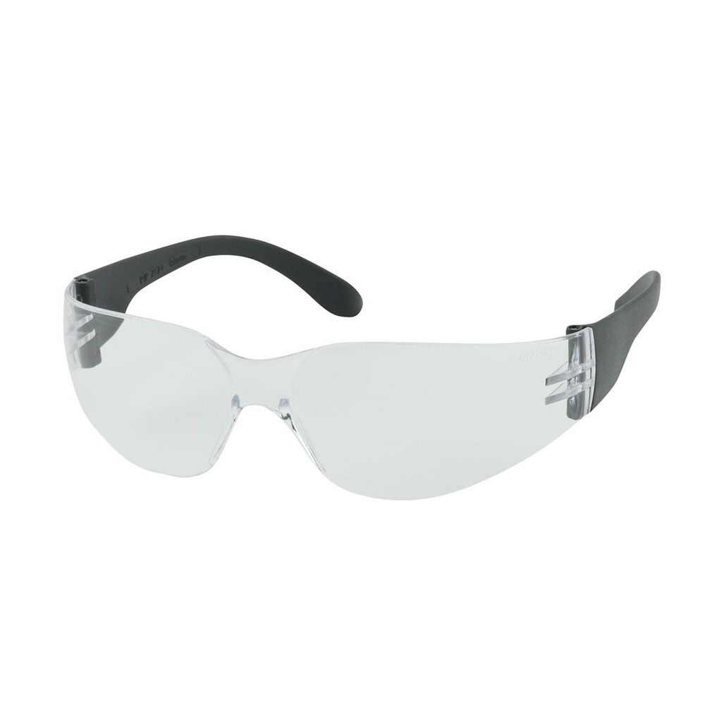 Bouton® Optical Zenon Z12™ Rimless Safety Glasses with Black Temple, Clear Lens and Anti-Scratch Coating
