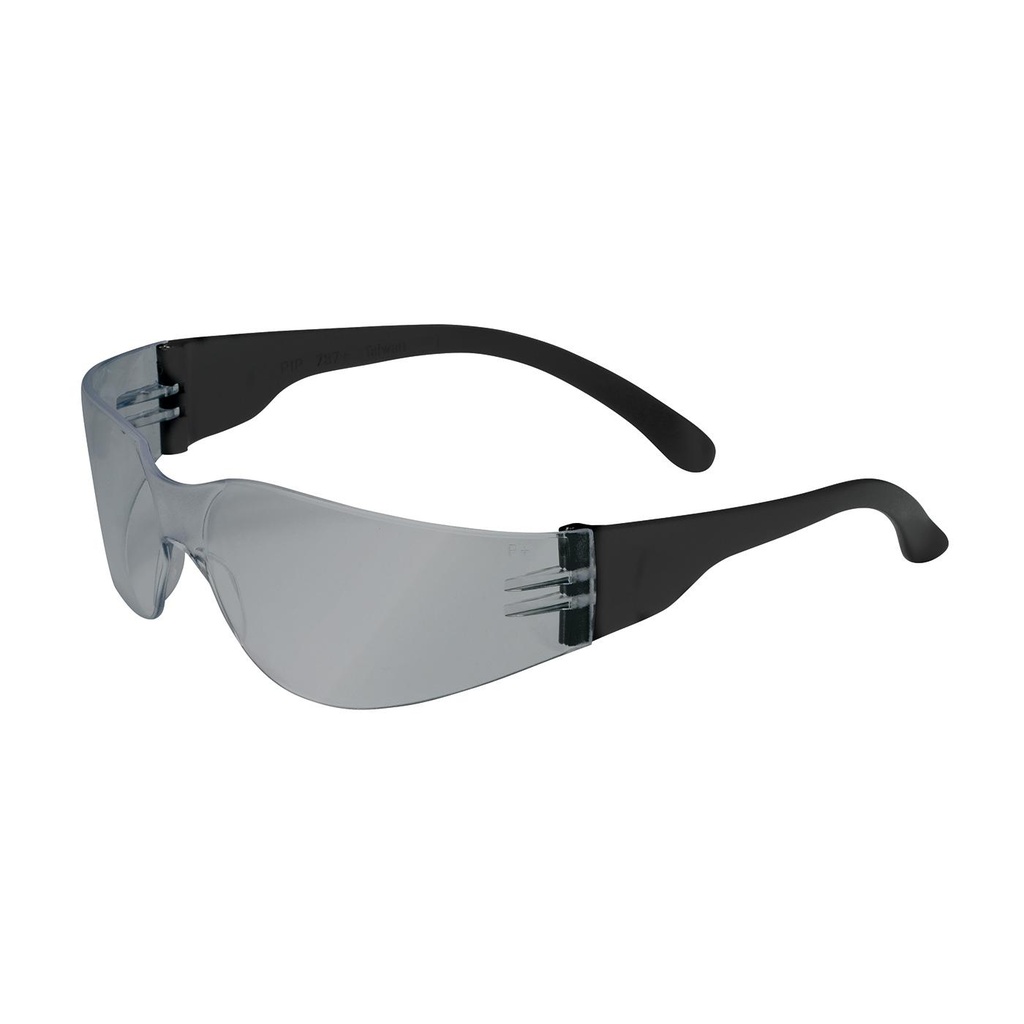 Bouton® Optical Zenon Z12™ Rimless Safety Glasses with Black Temple, Silver Mirror Lens and Anti-Scratch Coating