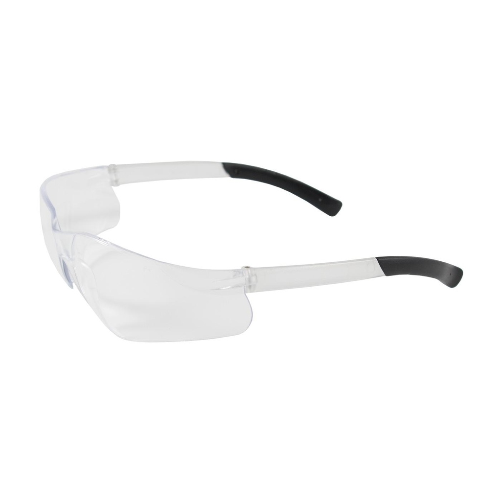 Bouton® Optical Zenon Z13™ Rimless Safety Glasses with Clear Temple and Clear Lens