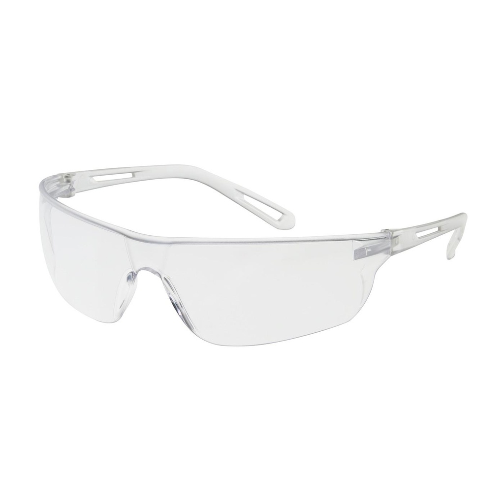 Bouton® Optical Zenon Z-Lyte™ Rimless Safety Glasses with Clear Temple, Clear Lens and Anti-Scratch Coating