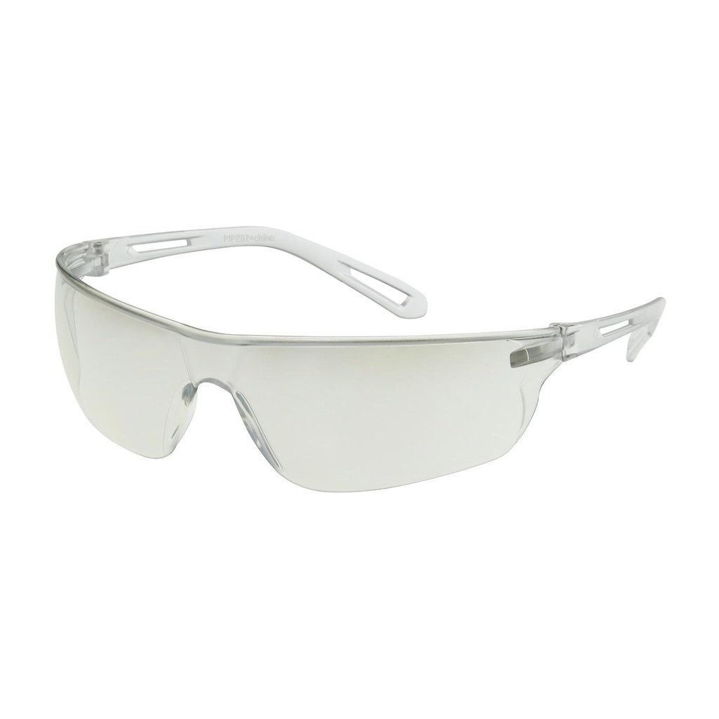 Bouton® Optical Zenon Z-Lyte™ Rimless Safety Glasses with Clear Temple, I/O Lens and Anti-Scratch Coating