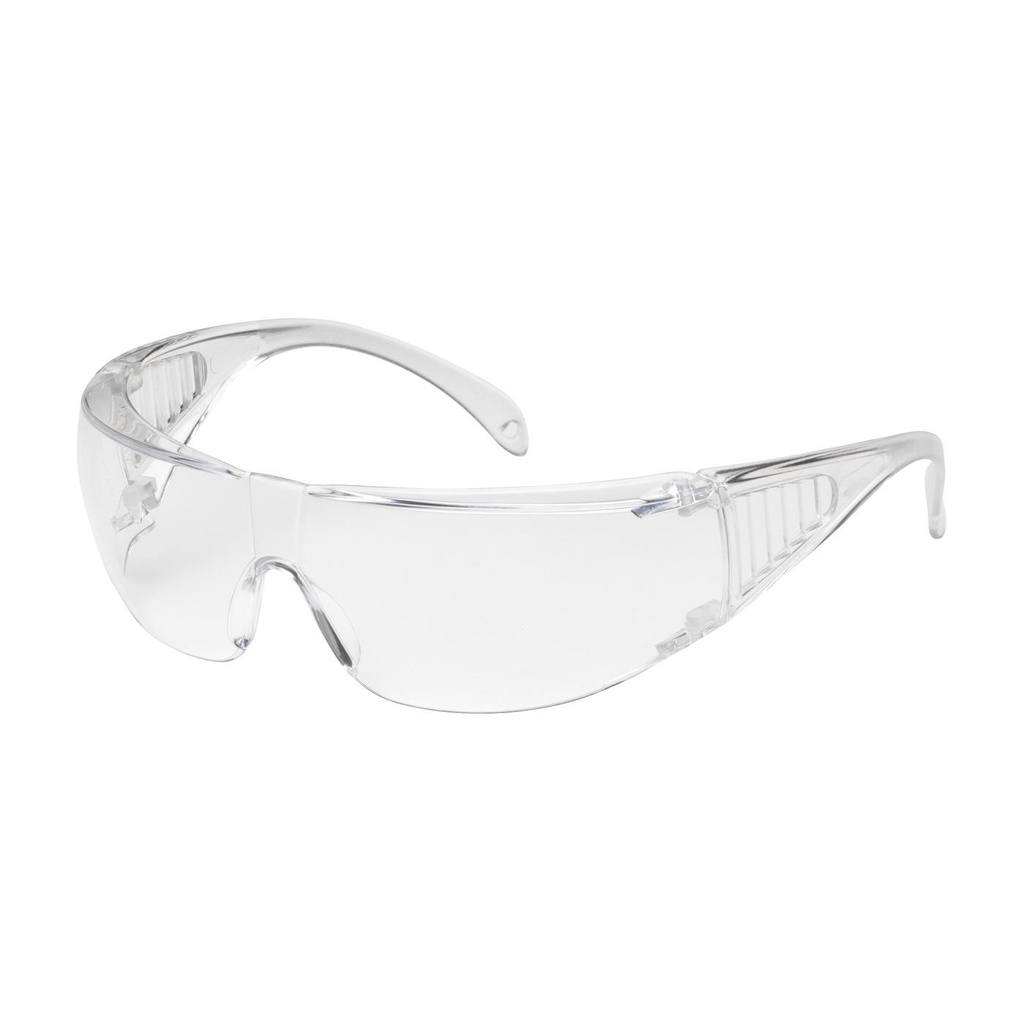 Bouton® Optical Ranger™ OTG Rimless Safety Glasses with Clear Temple and Clear Lens