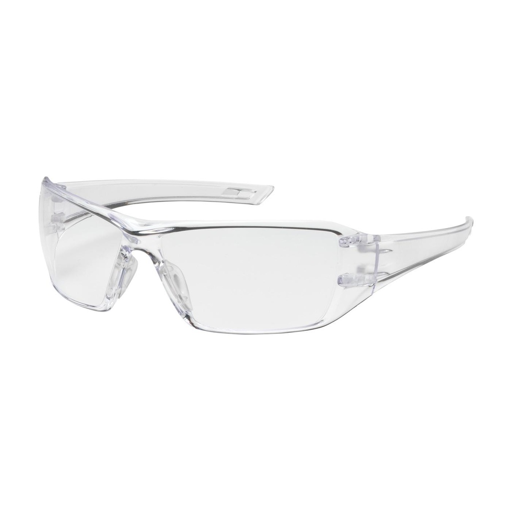 Bouton® Optical Captain™ Rimless Safety Glasses with Clear Temple, Clear Lens and Anti-Reflective / Anti-Scratch Coating