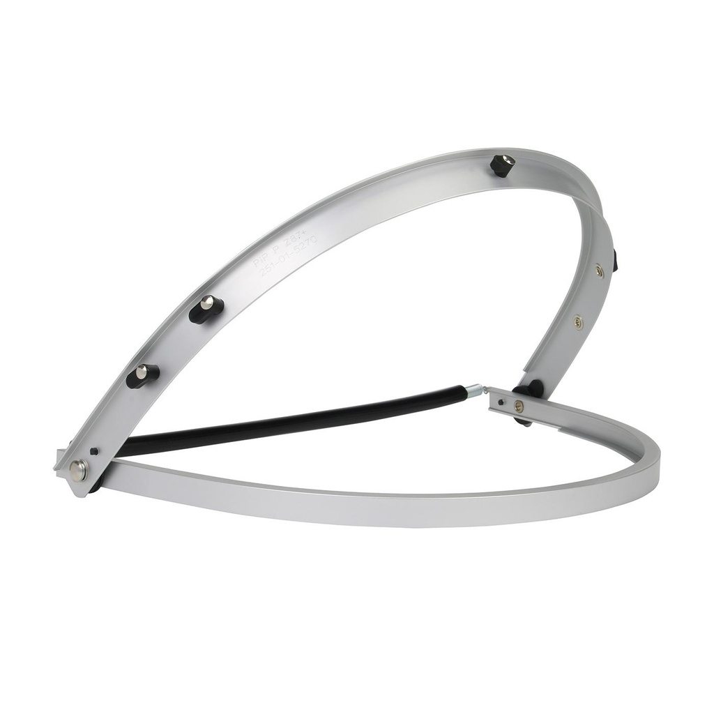 Bouton® Optical  Aluminum Face Shield Bracket for Full Brim Hard Hats