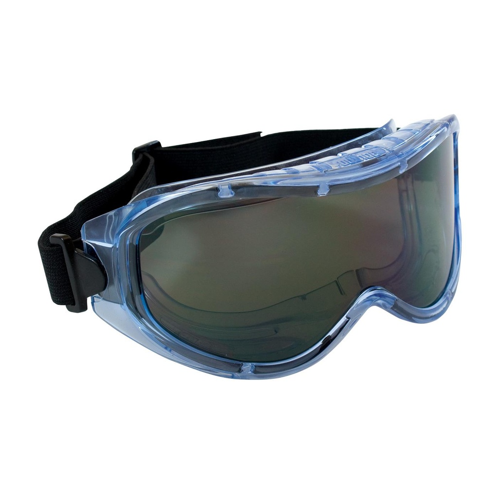 Bouton® Optical Contempo™ Indirect Vent Goggle with Light Blue Body, Grey Lens and Anti-Scratch / Anti-Fog Coating