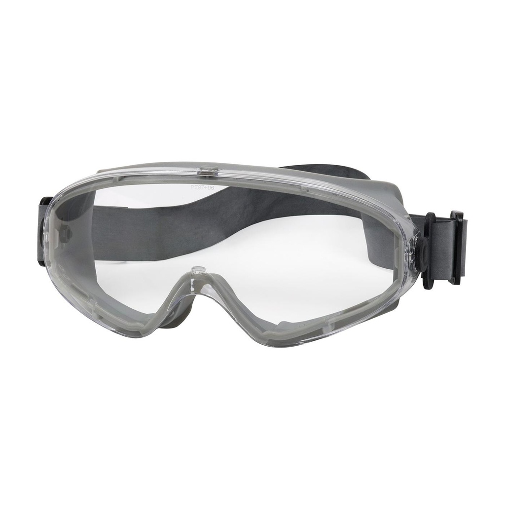 Bouton® Optical Fortis™ II Indirect Vent Goggle with Light Gray Body, Clear Lens and Anti-Scratch / Anti-Fog Coating  - Neoprene Strap