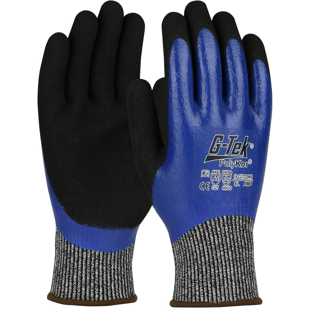 [A-16-CUT229MS] G-Tek® PolyKor® Seamless Knit PolyKor™ Blended Glove