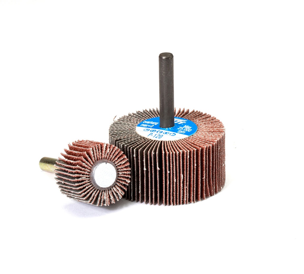 2" x 1" x 1/4" 2A Premium Aluminum Oxide Grain Flap Wheel