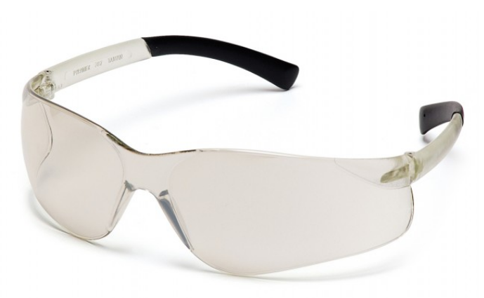 Ztek® Safety Glass, Indoor/Outdoor Mirror Lens and Temples
