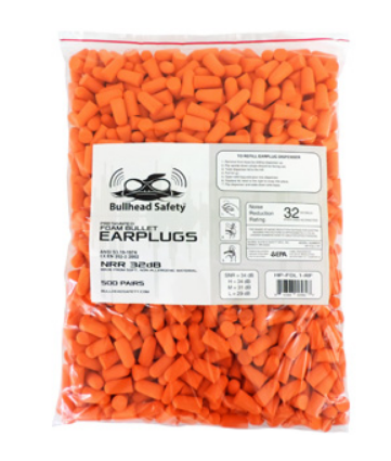 Foam Earplug Refill - Uncorded