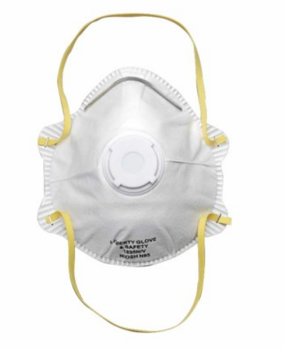 N95 Dust Mask with Exhalation Valve, 10/Box