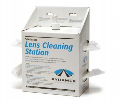Lens Cleaning Station w/ 16 Oz. Cleaning Solution and 1200 Tissues