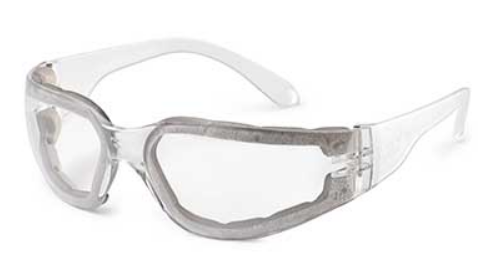StarLite Foam Pro Safety Glass, Clear AF Lens, Foam Lined