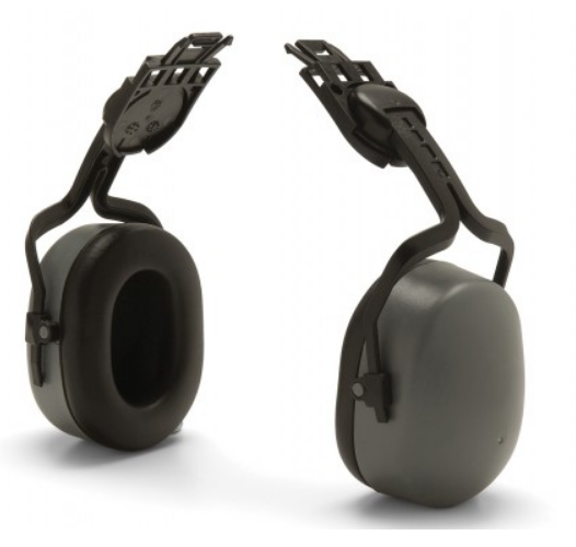 Cap Mounted Earmuff, NRR 22, Dielectric