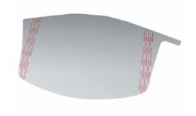 3M Versaflow Peel Off Visor Covers, 40/Case