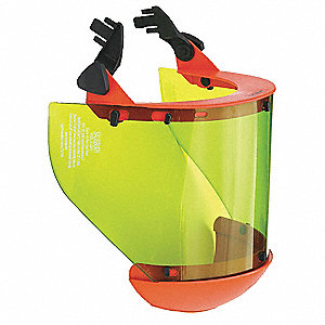 12 cal/cm² Salisbury AS1200FB-PPC Full-Brim Arc Flash Protection Face Shield