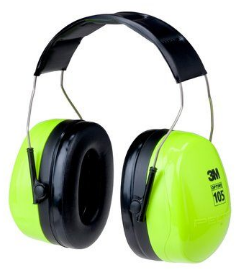 Peltor Hi-Viz Earmuffs, NRR 30