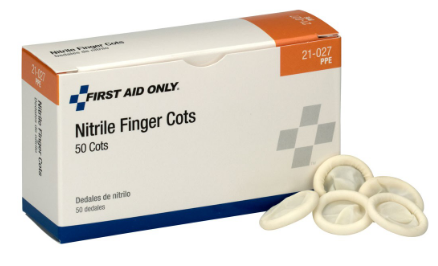 Nitrile Finger Cots, 50/box