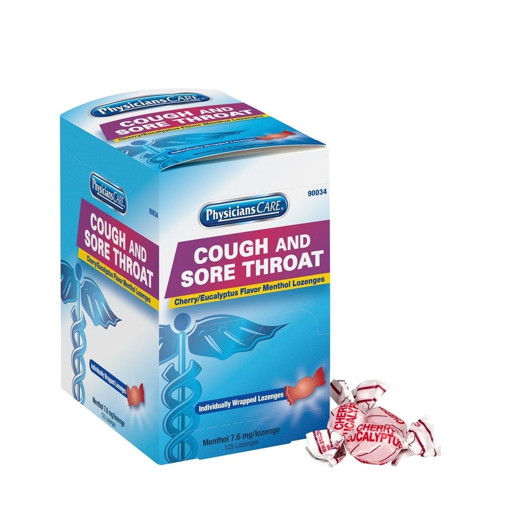 Cherry Cough Drops, 125/Box