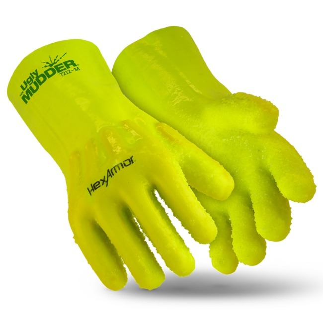 HexArmor Ugly Mudder Glove 360 Cut 4 PVC-Nitrile coating and Textured Palm, XL