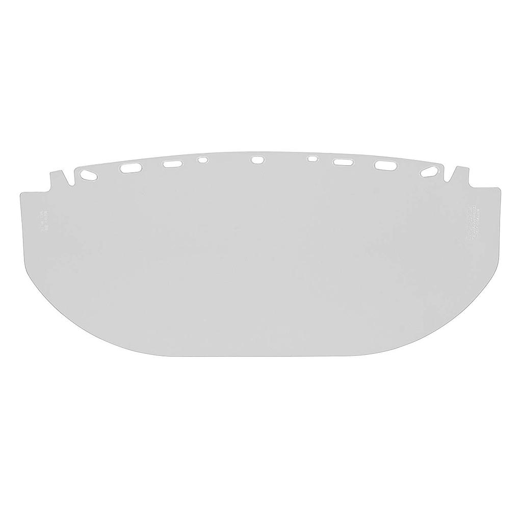 Multi-fit Polycarbonate Visor, Clear Poly, 9" x 19 3/4" x .06"