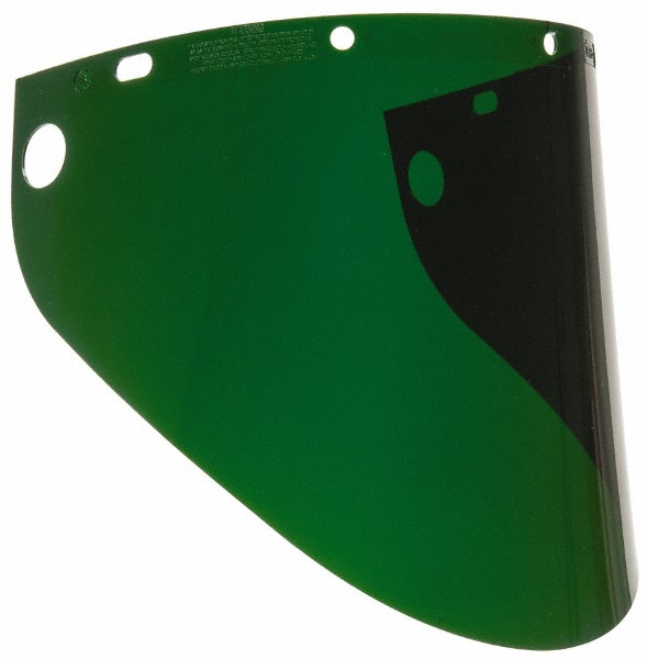 Faceshield, 9.75" X 19" X .06", Shade 5