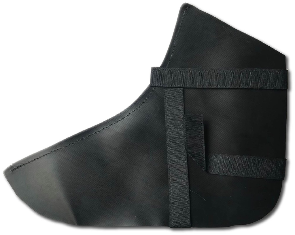 Black Vinyl Spat with Velcro