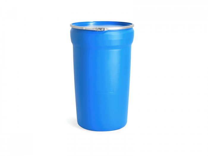 55 Gallon Plastic Drum with Lid