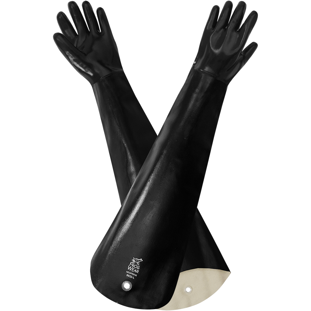 31" Premium Neoprene Chemical Handling Gloves