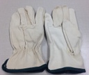 GLOVE, LTHR DRIVER GOATSKIN, M