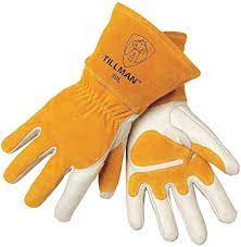 Top Grain Cowhide Lined/Split Back MIG Welding Gloves