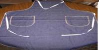 APRON,BIB W/POCKETS
