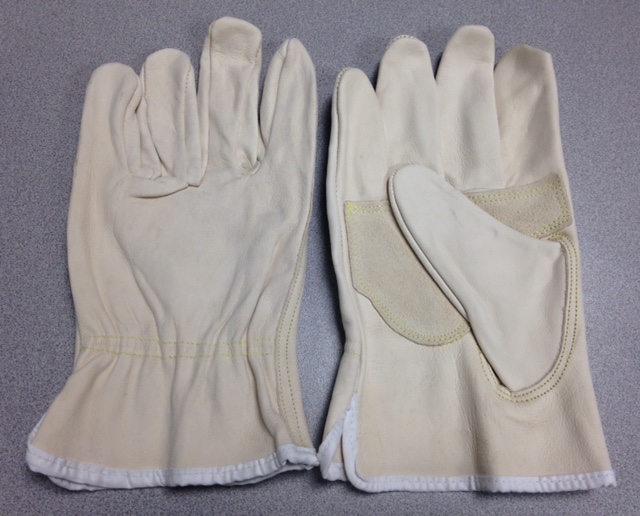 GLV ECO LEA COWHIDE 3X WHITE OE