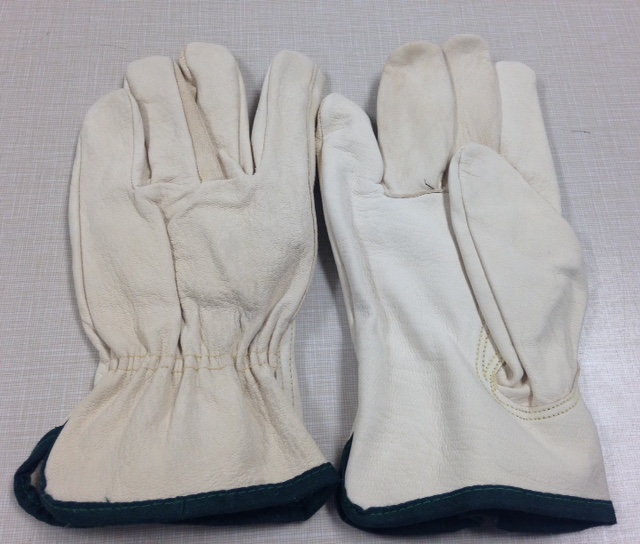 GLV ECO LEA GOATSKIN M GREEN OE