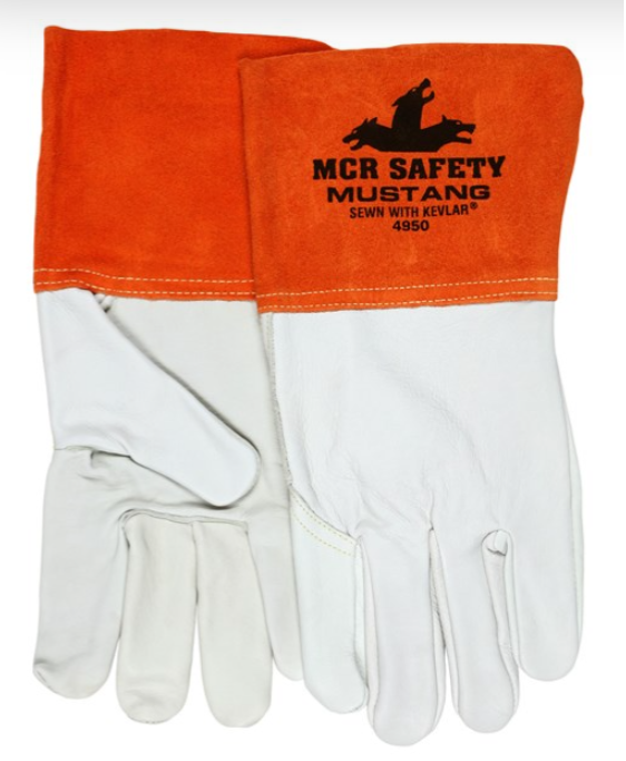 GLOVE, MUSTANG LEATHER EX-LARGE
